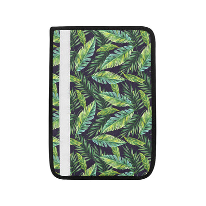Tropical Flower Pattern Print Design TF06 Car Seat Belt Cover