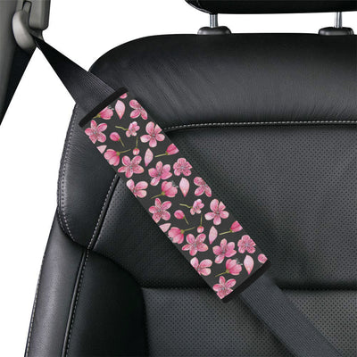 Apple blossom Pattern Print Design AB03 Car Seat Belt Cover