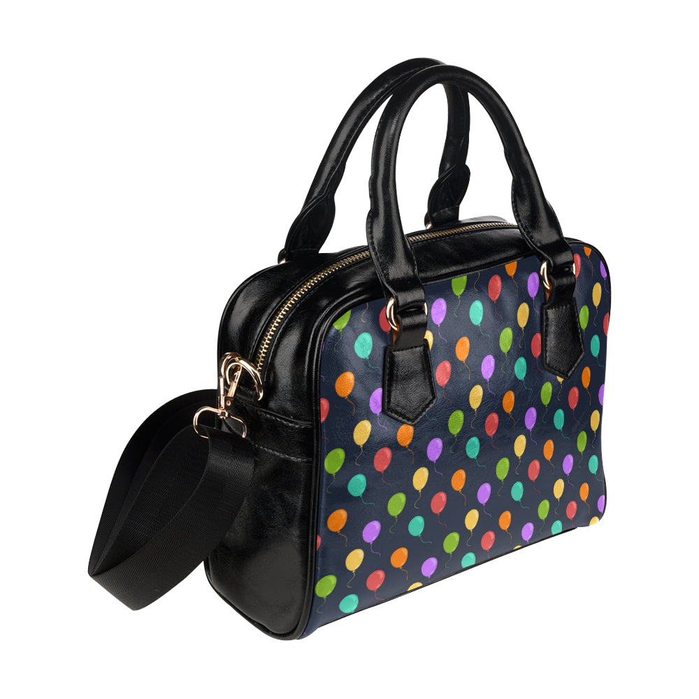Ballon Colorful Pattern Print Design 03 Shoulder Handbag