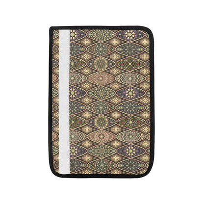 Mandala Motif Themed Design Print Car Seat Belt Cover