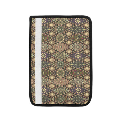 Mandala Motif Themed Design Print Car Seat Belt Cover