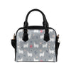 Llama Pattern Print Design 010 Shoulder Handbag