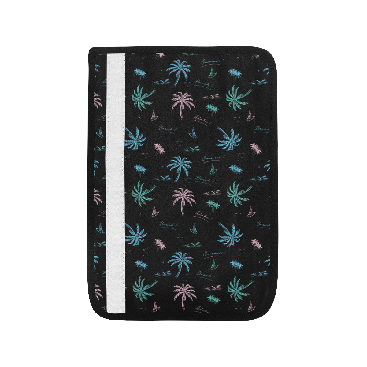 Aloha Hawaii Pattern Print Design 03 Car Seat Belt Cover