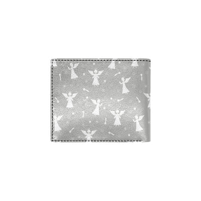 Angel Pattern Print Design 03 Men's ID Card Wallet