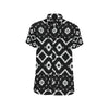 Native Pattern Print Design A04 Men's Short Sleeve Button Up Shirt