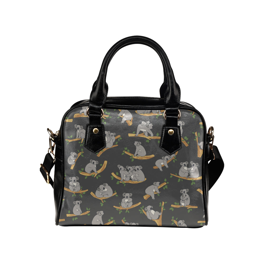 Koala Pattern Print Design 07 Shoulder Handbag