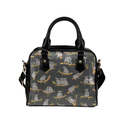 Koala Pattern Print Design 07 Shoulder Handbag