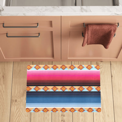 Mexican Pattern Print Design 03 Kitchen Mat