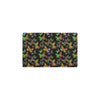 Butterfly Neon Color Print Pattern Kitchen Mat