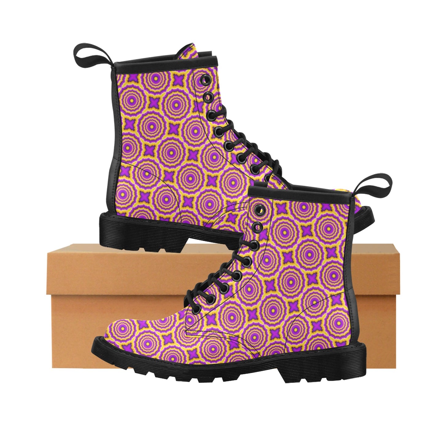 Optical illusion Expansion Women's Boots
