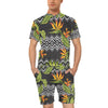 Bird Of Paradise Pattern Print Design BOP07 Men's Romper