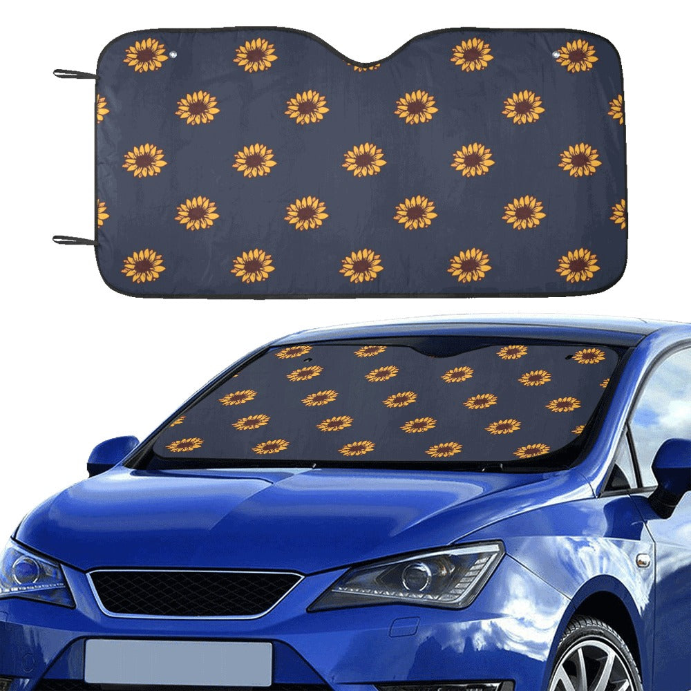 Sunflower Print Design LKS304 Car front Windshield Sun Shade