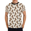 Horse Print Design LKS308 Men's All Over Print T-shirt