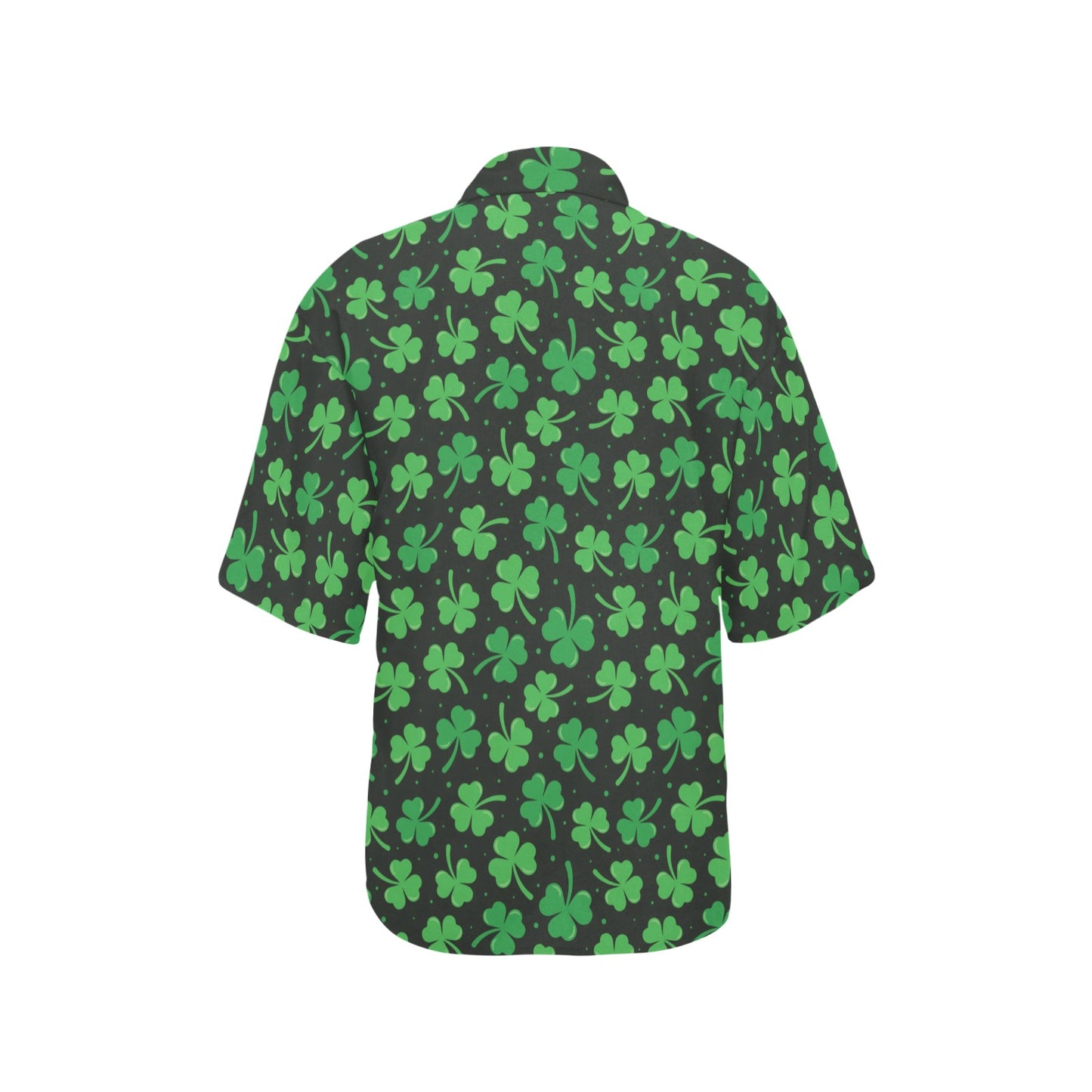 Clover Pattern Print Design 04 Women's Hawaiian Shirt