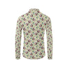 Rooster Print Design Men's Long Sleeve Shirt