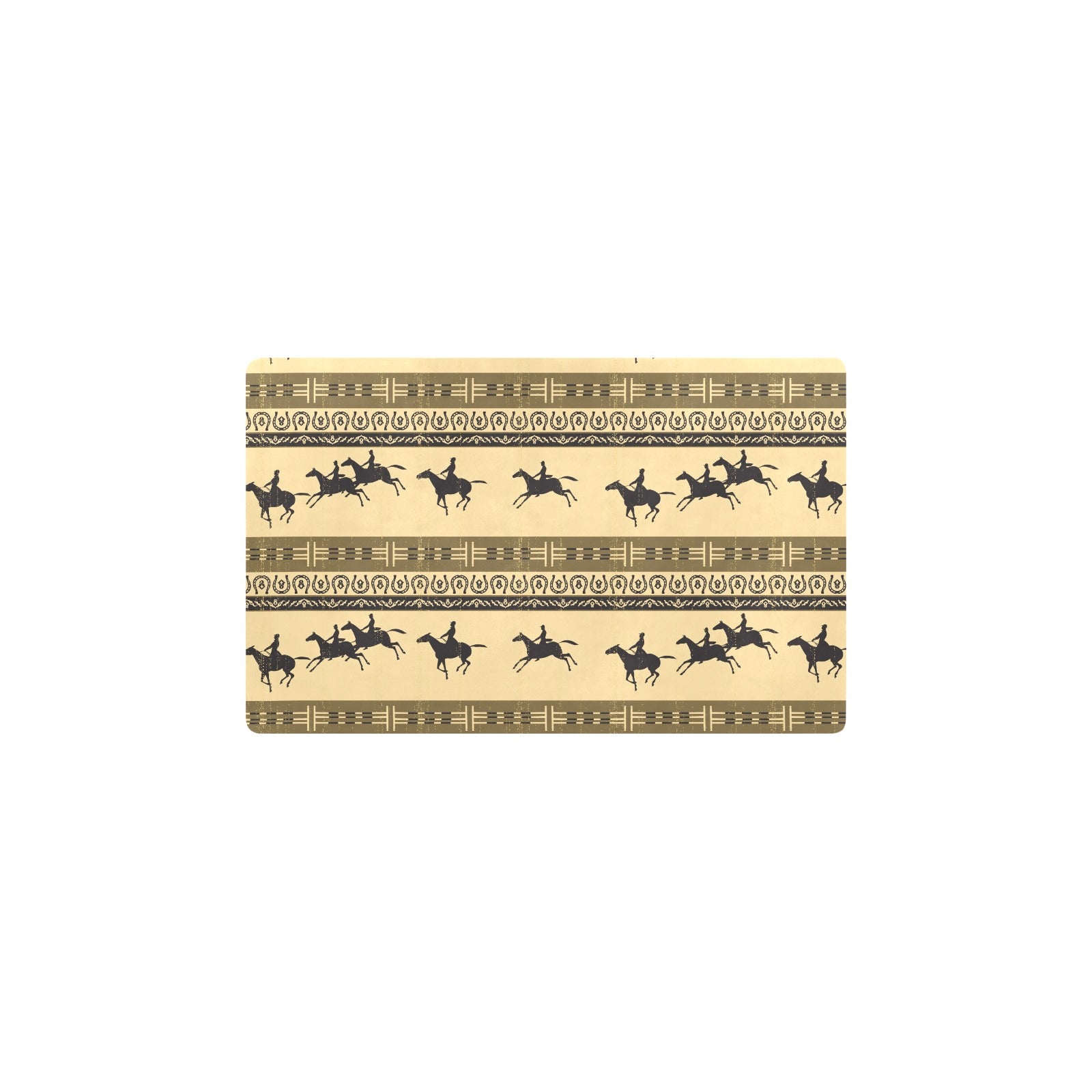 Horse Pattern Prnt Kitchen Mat