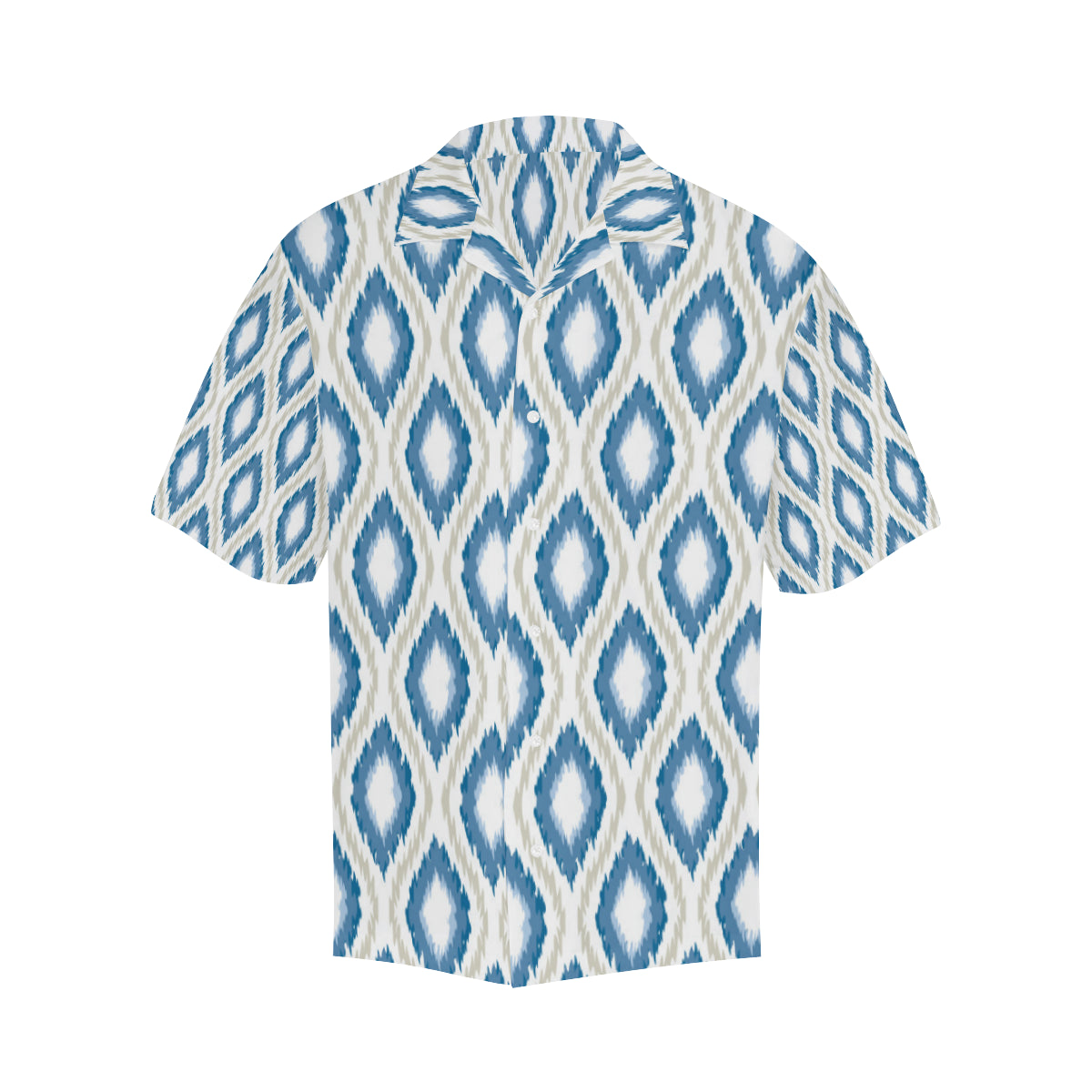 Ikat Pattern Print Design 02 Men's Hawaiian Shirt