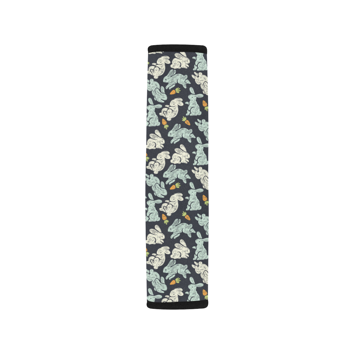 Bunny Pattern Print Design 04 Car Seat Belt Cover