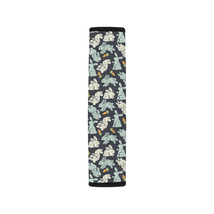 Bunny Pattern Print Design 04 Car Seat Belt Cover