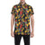 Bird Of Paradise Pattern Print Design BOP016 Men's Short Sleeve Button Up Shirt