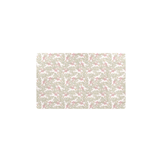 Bunny Pattern Print Design 06 Kitchen Mat