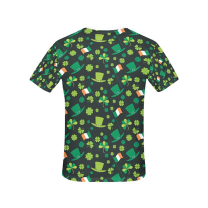 Shamrock Saint Patrick's Day Print Design LKS304 Women's  T-shirt