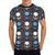 Skull Print Design LKS305 Men's All Over Print T-shirt