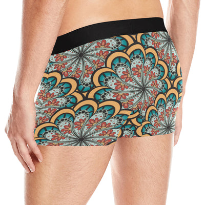 Mandala Pattern Print Design 01 Men's Boxer Briefs