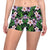 Plumeria Pattern Print Design PM01 Yoga Shorts