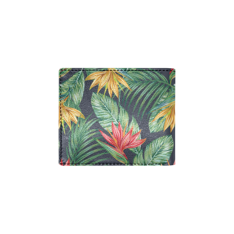 Bird Of Paradise Pattern Print Design BOP09 Men's ID Card Wallet