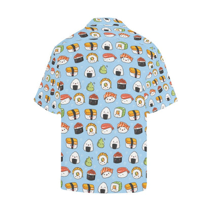 Sushi Print Design LKS303 Men's Hawaiian Shirt