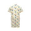 Cow Farm Design Print Men's Romper