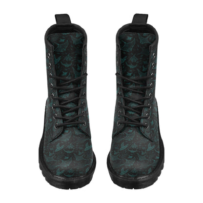 Manta Ray Print Design LKS402 Women's Boots
