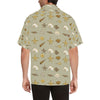 Seashell Beach Print Design LKS303 Men's Hawaiian Shirt