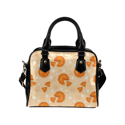 Pie Pattern Print Design A01 Shoulder Handbag