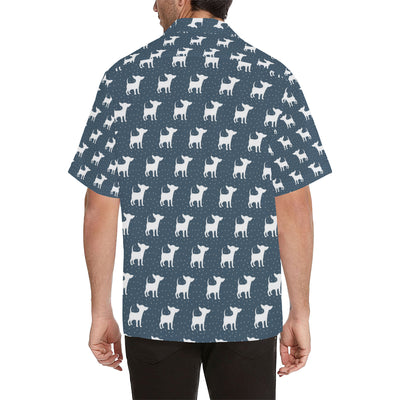 Chihuahua Pattern Print Design 03 Men's Hawaiian Shirt