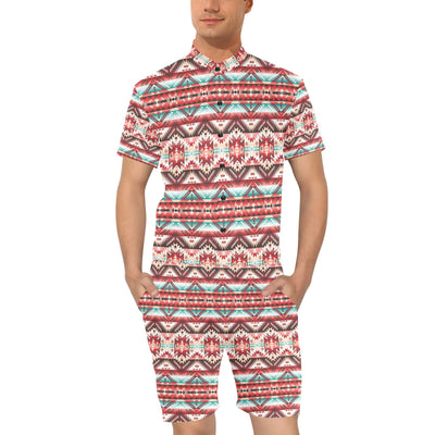 Aztec Western Style Print Pattern Men's Romper