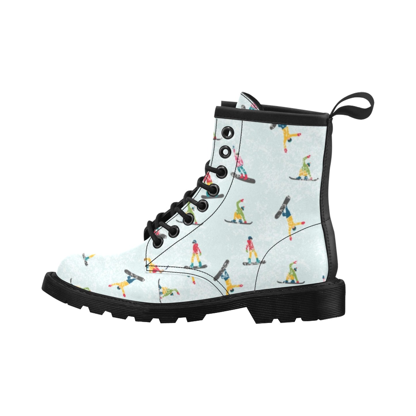Snowboard Print Design LKS304 Women's Boots