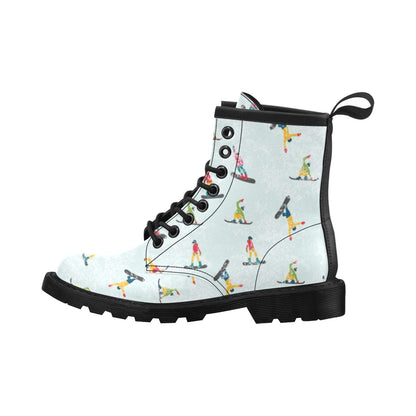 Snowboard Print Design LKS304 Women's Boots