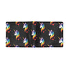 Rainbow Unicorn Pattern Print Design A03 Men's ID Card Wallet