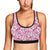 Cherry Blossom Pattern Print Design CB02 Sports Bra