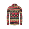 Navajo Pattern Print Design A04 Men's Long Sleeve Shirt