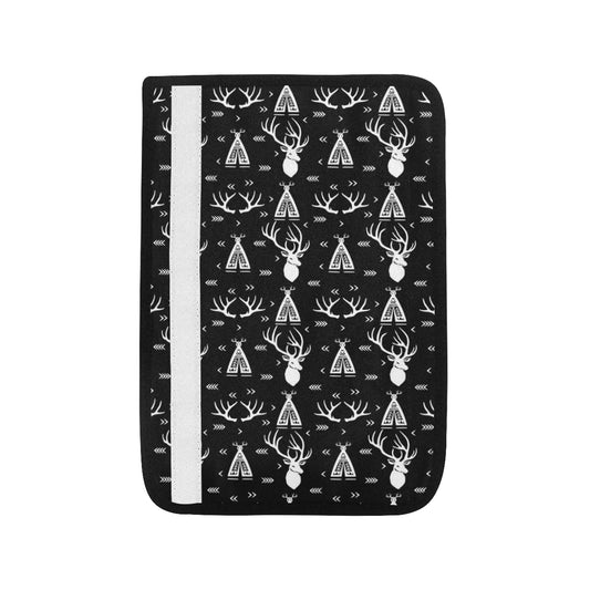 Deer Native Indian Print Pattern Car Seat Belt Cover