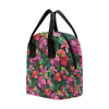 Hawaiian Flower Hibiscus tropical Insulated Lunch Bag