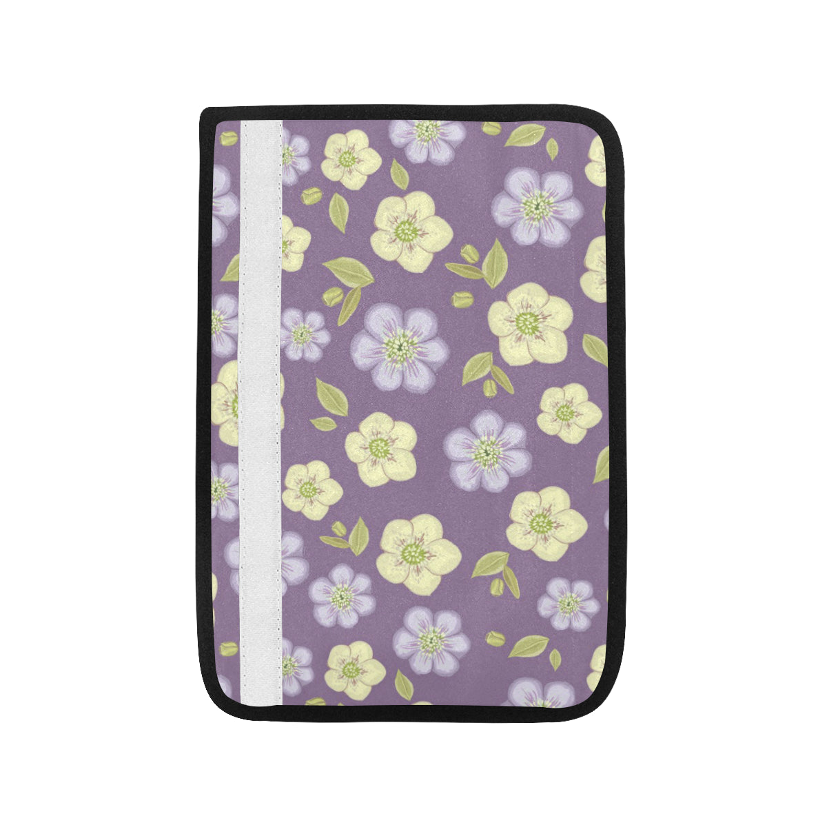 Anemone Pattern Print Design AM013 Car Seat Belt Cover