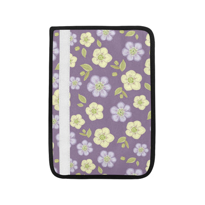 Anemone Pattern Print Design AM013 Car Seat Belt Cover
