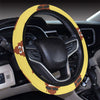 Emoji Poop Print Pattern Steering Wheel Cover with Elastic Edge