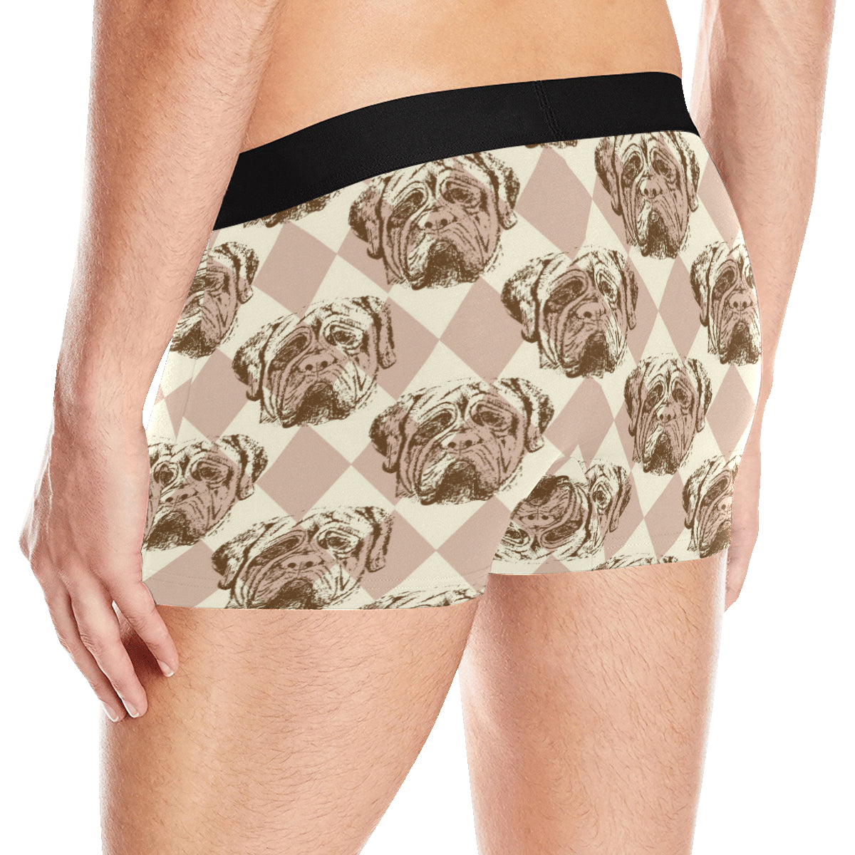 Mastiffs Pattern Print Design 01 Men's Boxer Briefs