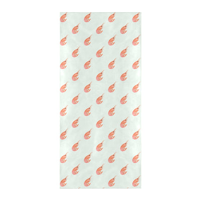 Shrimp Print Design LKS304 Beach Towel 32" x 71"