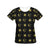 Sun Moon Print Design LKS304 Women's  T-shirt